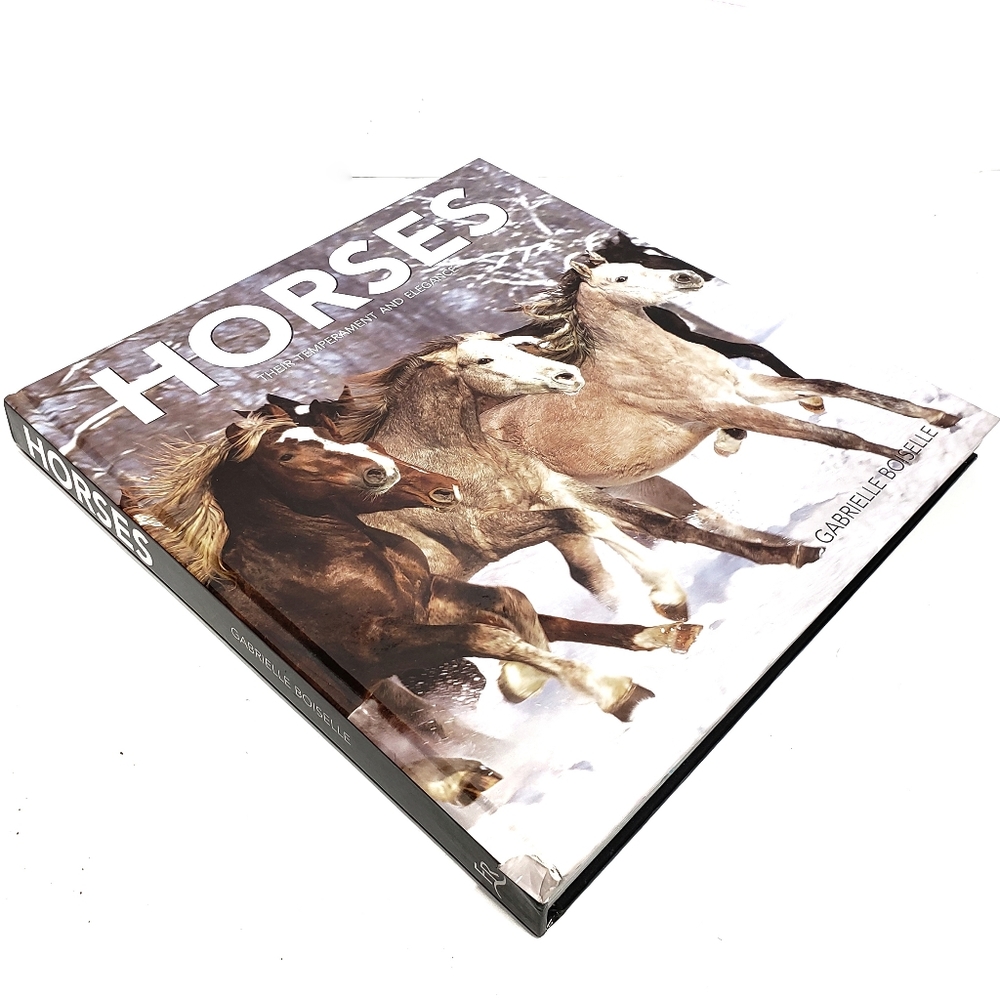 Horses coffee table book decorative Equestrian